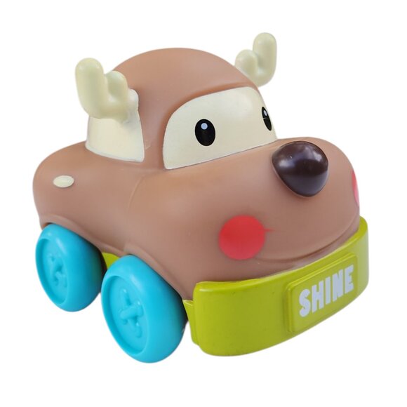 Infantino Go Gaga! Christmas Shine Cheers Joy Truck Tree Reindeer Car Toy - Picture 3 of 5